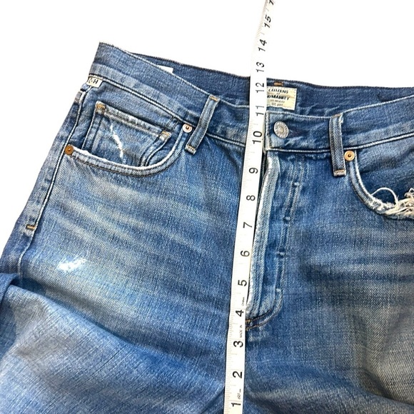 Citizens of Humanity Liya High Rise Classic Fit Crop Jeans - Picture 14 of 15